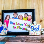 Love You to Pieces Picture Frame Craft