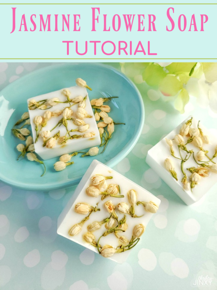 Easy DIY Jasmine Flower Soap to Make at Home Thrifty Jinxy