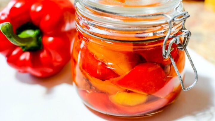 Oven-Roasted Sweet Peppers Recipe