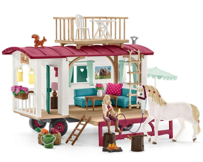 Schleich Horse Club CARAVAN FOR SECRET CLUB MEETINGS