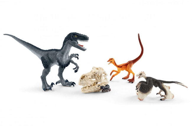 Schleich THREE RAPTORS ON THE HUNT