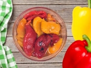 oven roasted sweet peppers recipe