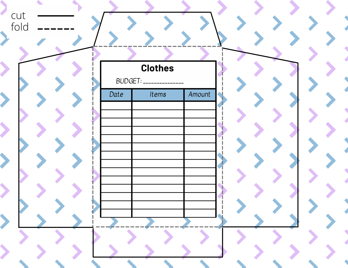 Free Printable Cash Envelopes for Budgeting