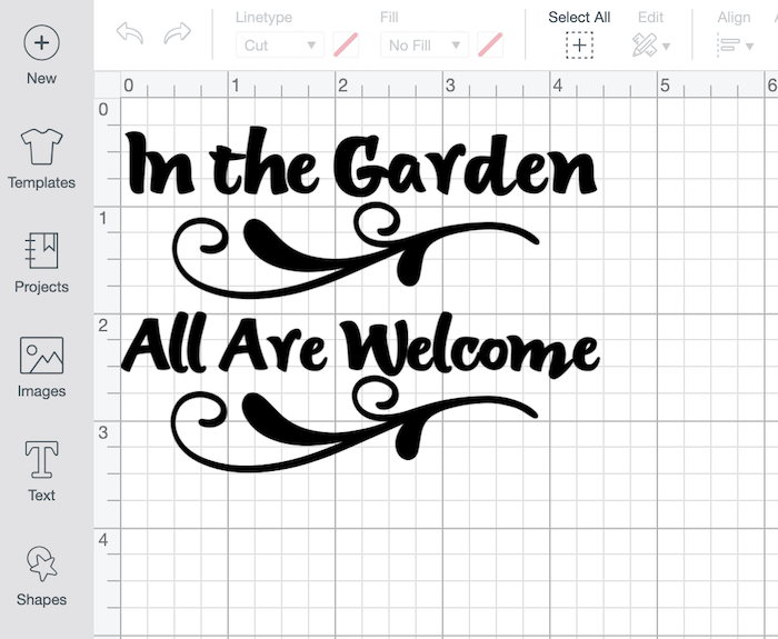 Garden Flower Pots Cricut Design