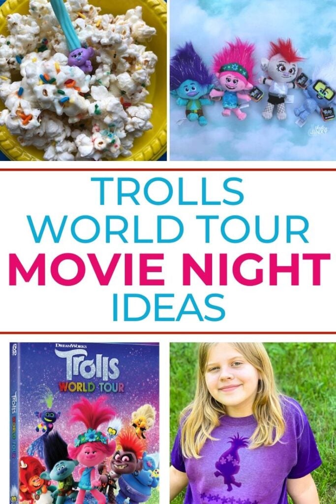 TROLLS WORLD TOUR MOVIE NIGHT IDEAS