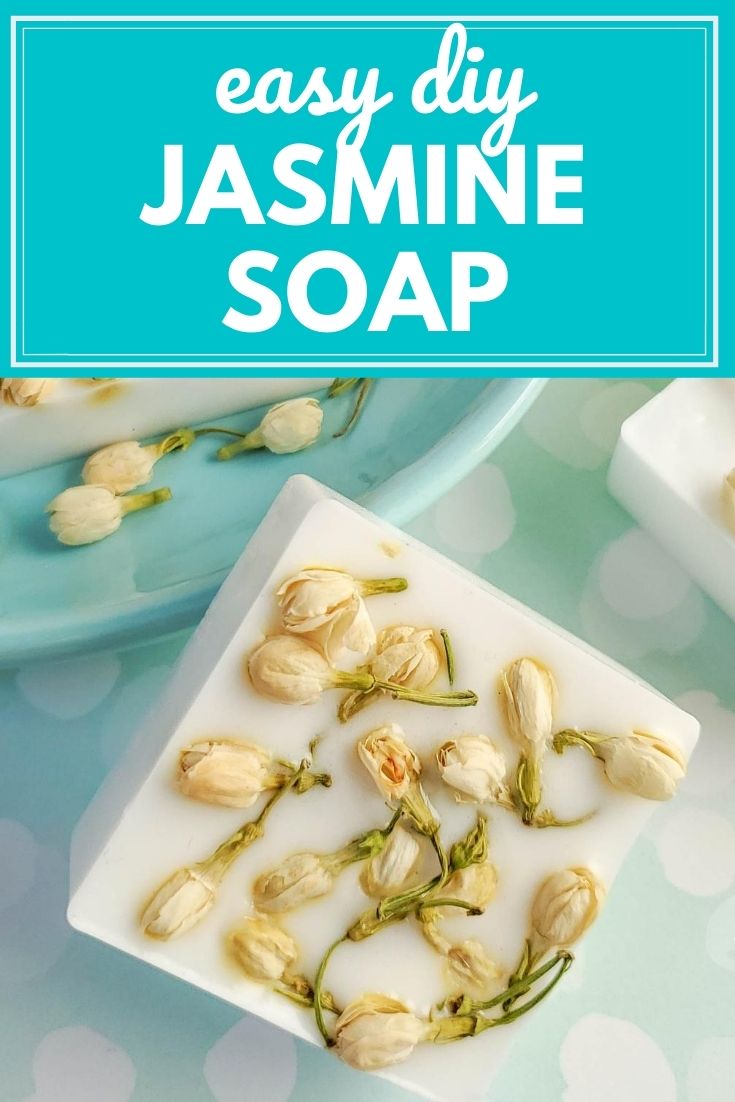 Easy DIY Jasmine Flower Soap to Make at Home Thrifty Jinxy