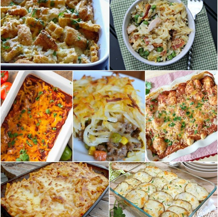 27 Easy Casserole Recipes Your Family Will Love Thrifty Jinxy