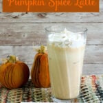Iced Pumpkin Spice Latte Recipe