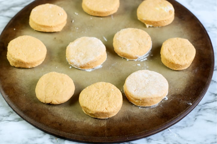 Sweet Potato Biscuits Recipe process