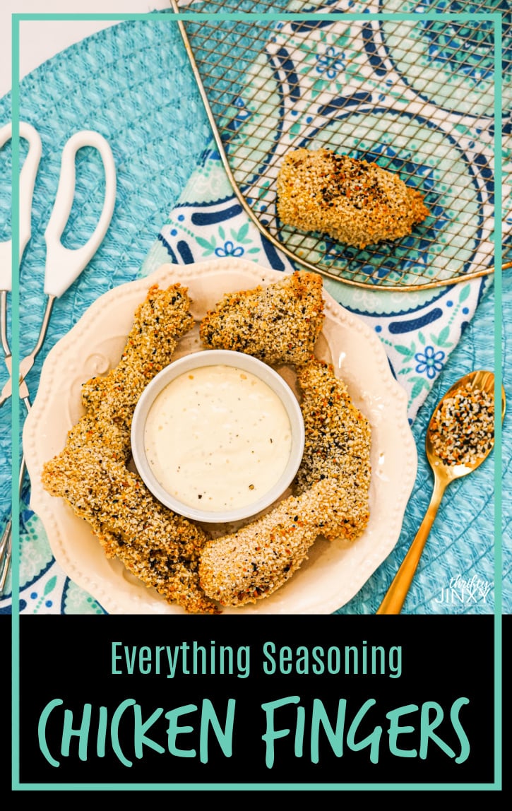 Everything Seasoning Chicken Fingers Recipe