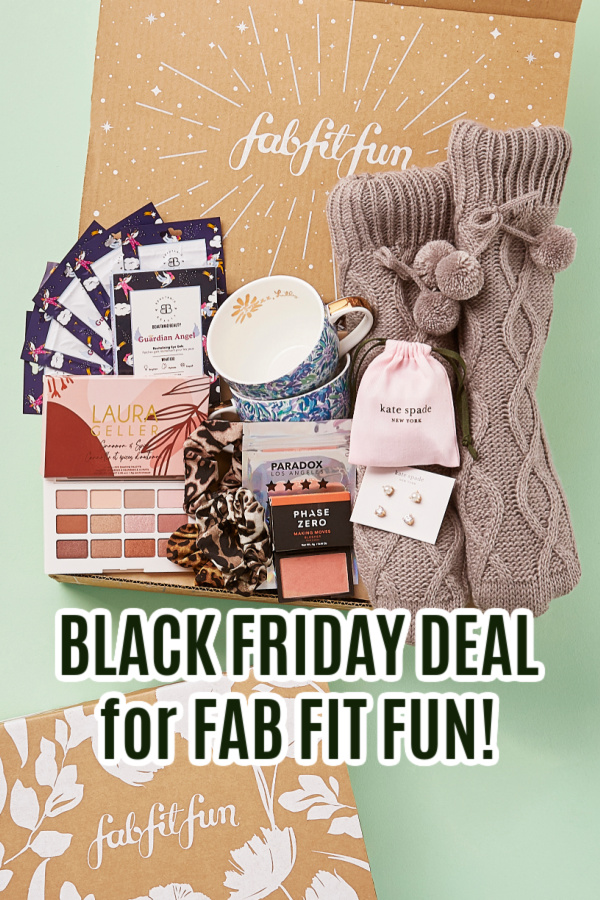 FabFitFun Black Friday Deal Get a FREE Bonus Box! Thrifty Jinxy