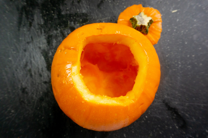 Instant Pot Pumpkin Puree process