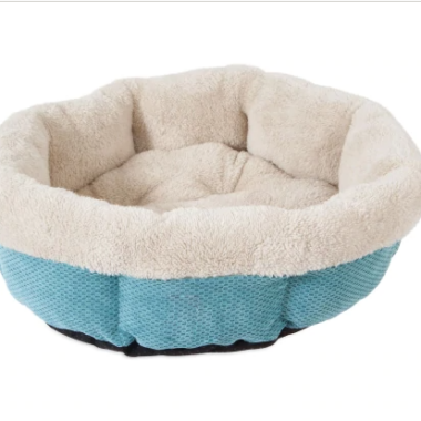 Shearling Round Pet Bed