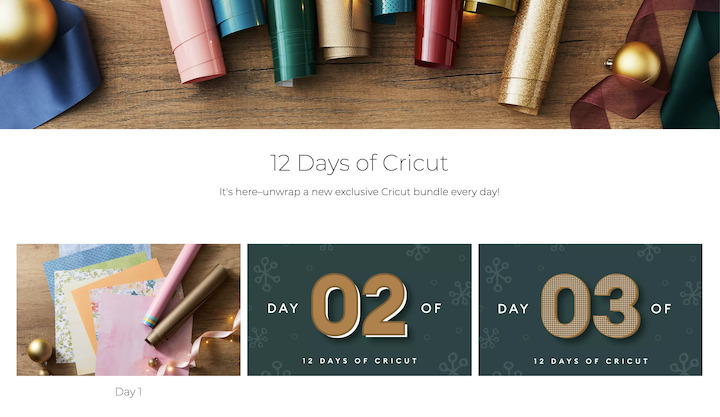 12 Days of Cricut