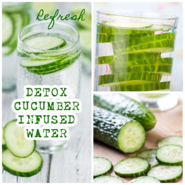 DETOX cucumber INFUSED WATER