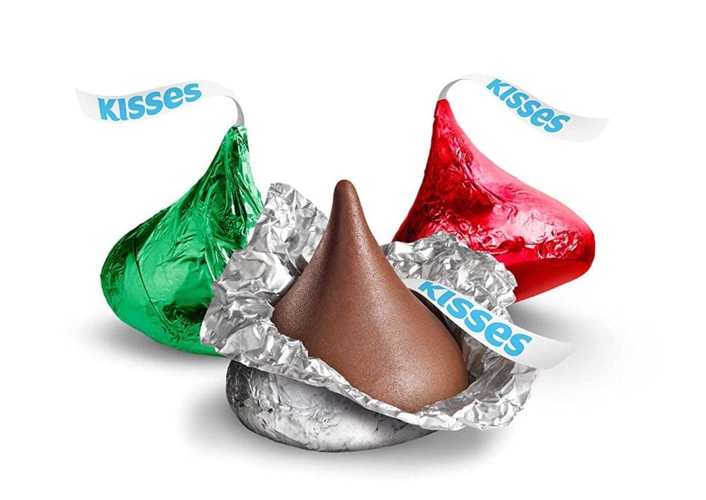 Hershey Kisses Christmas Colors