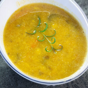 SWEET CORN SOUP INSTANT POT RECIPE WITH ROSEMARY