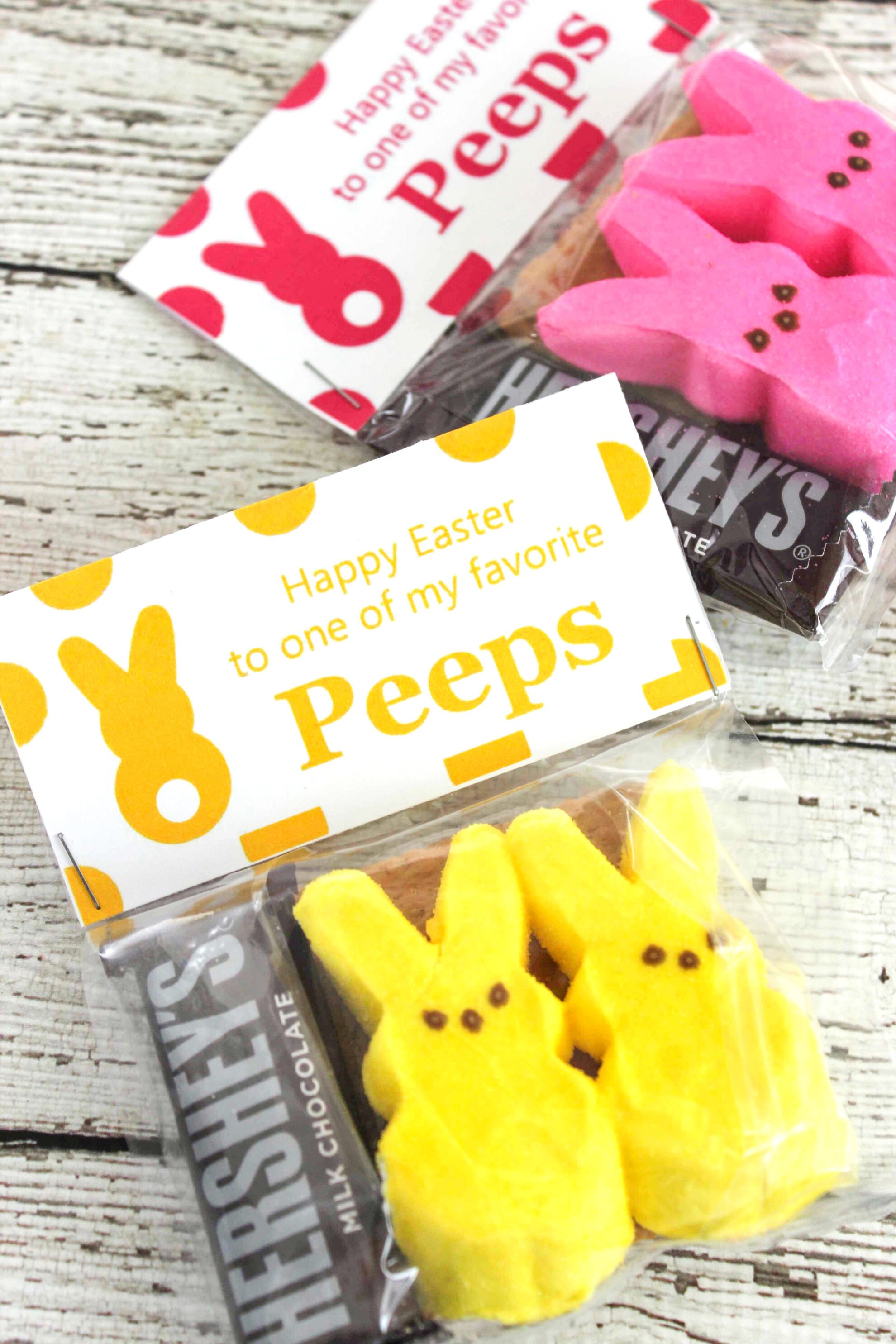 Make Peeps Smores Treat Bags For Easter Fun Thrifty Jinxy