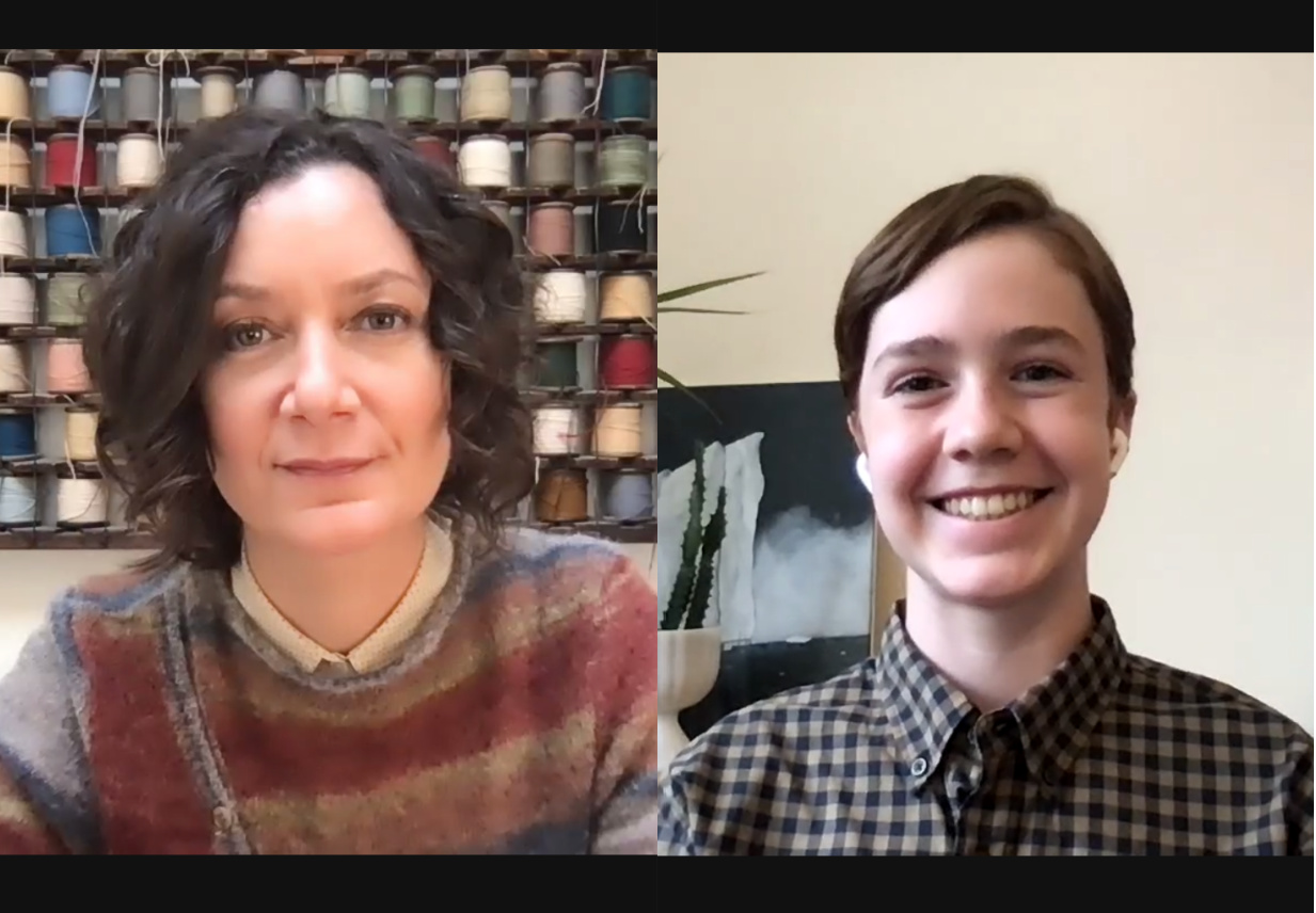 The Conners Interview with Sara Gilbert and Ames McNamara - Thrifty Jinxy