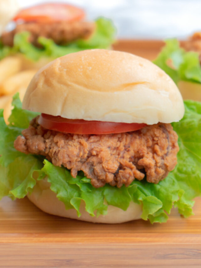 Crispy Fried Chicken Sandwich Story Thrifty Jinxy