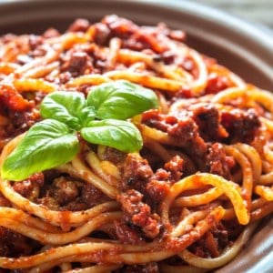 instant pot spaghetti and meat sauce
