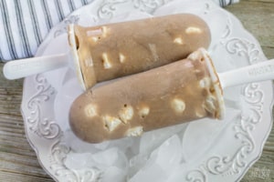 Frozen Hot Chocolate Pops