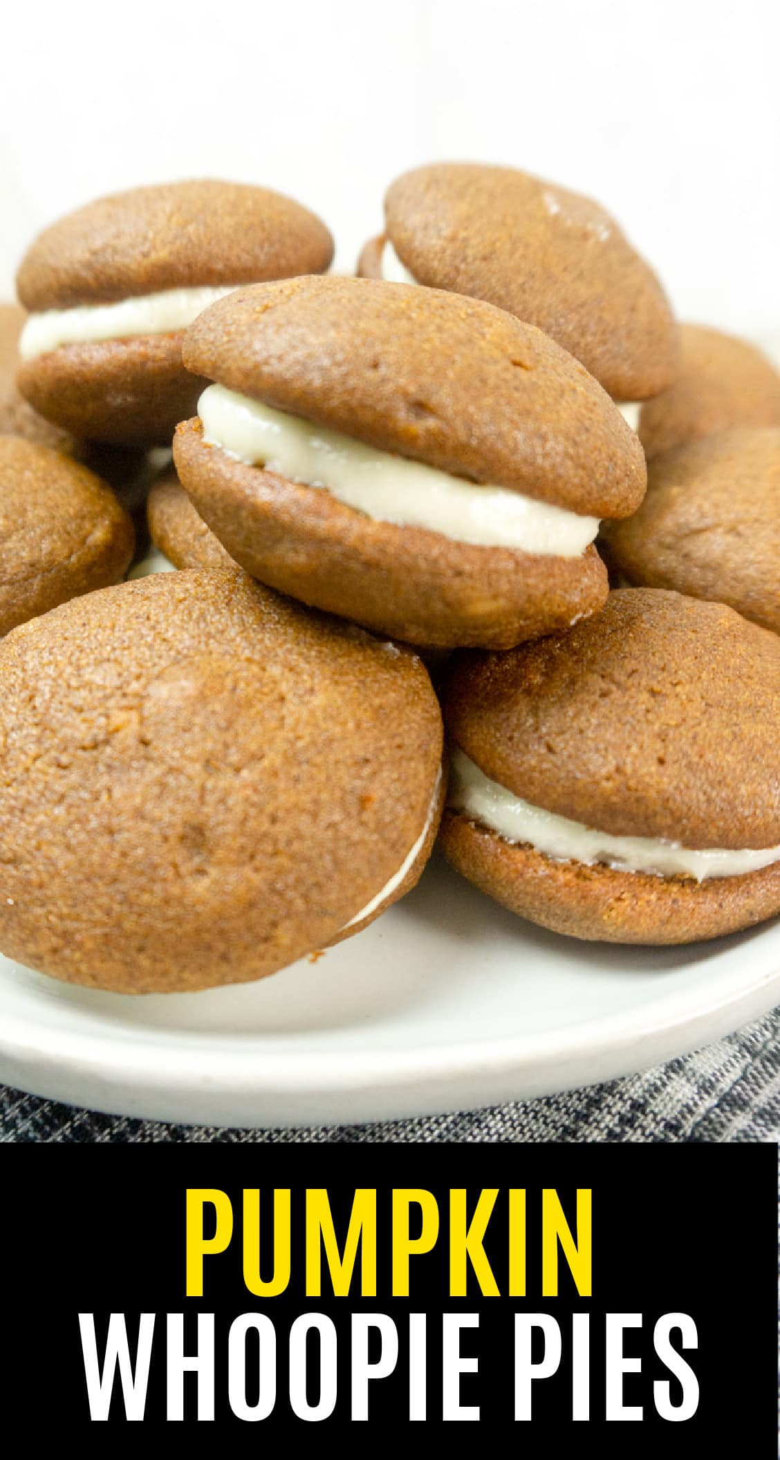 Pumpkin Whoopie Pies - Thrifty Jinxy