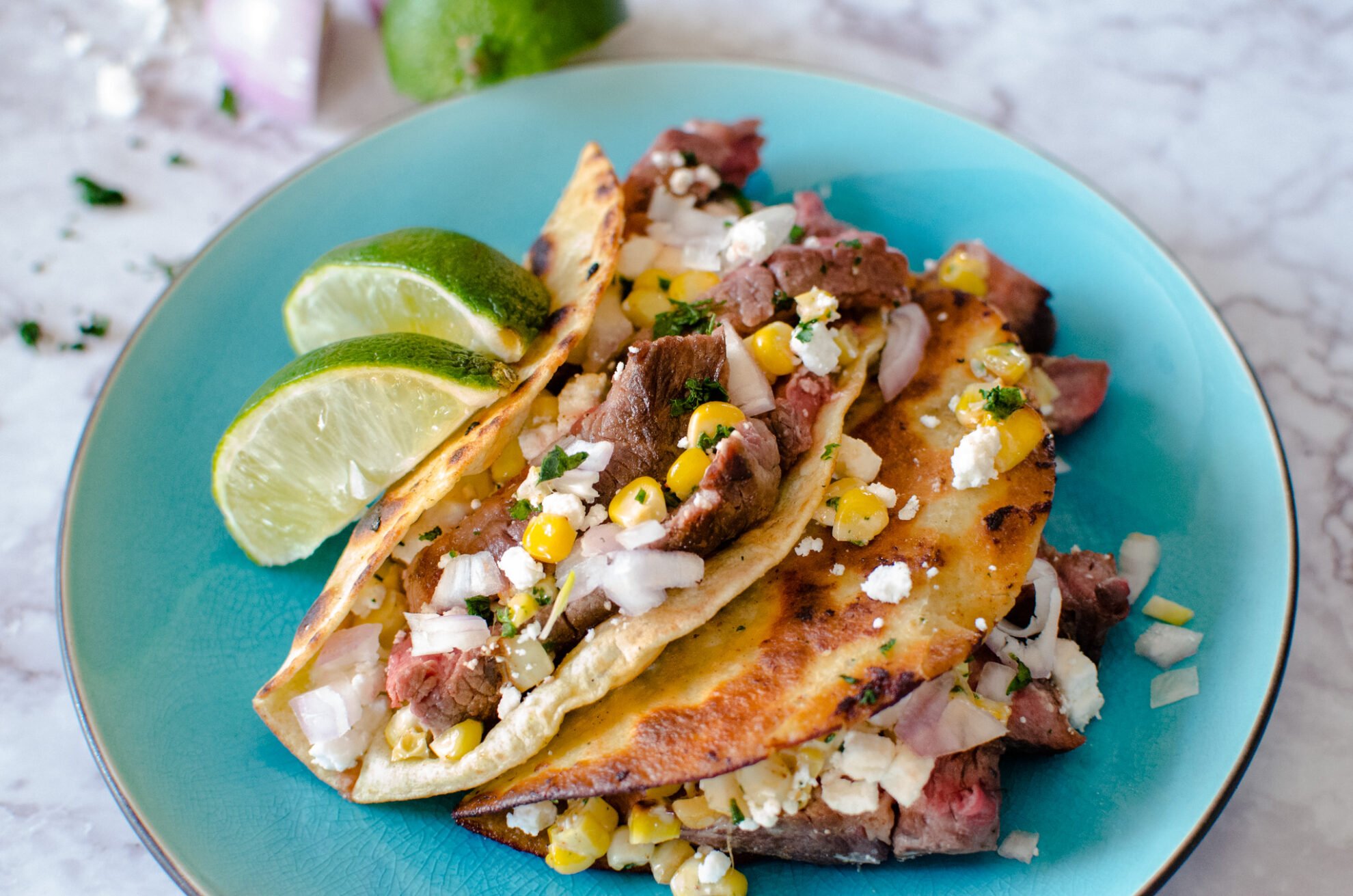 Steak Street Tacos With Corn Thrifty Jinxy 3668