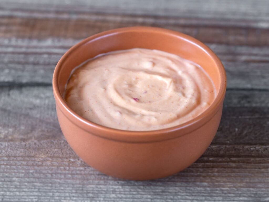 Thousand Island Dressing in a Bowl