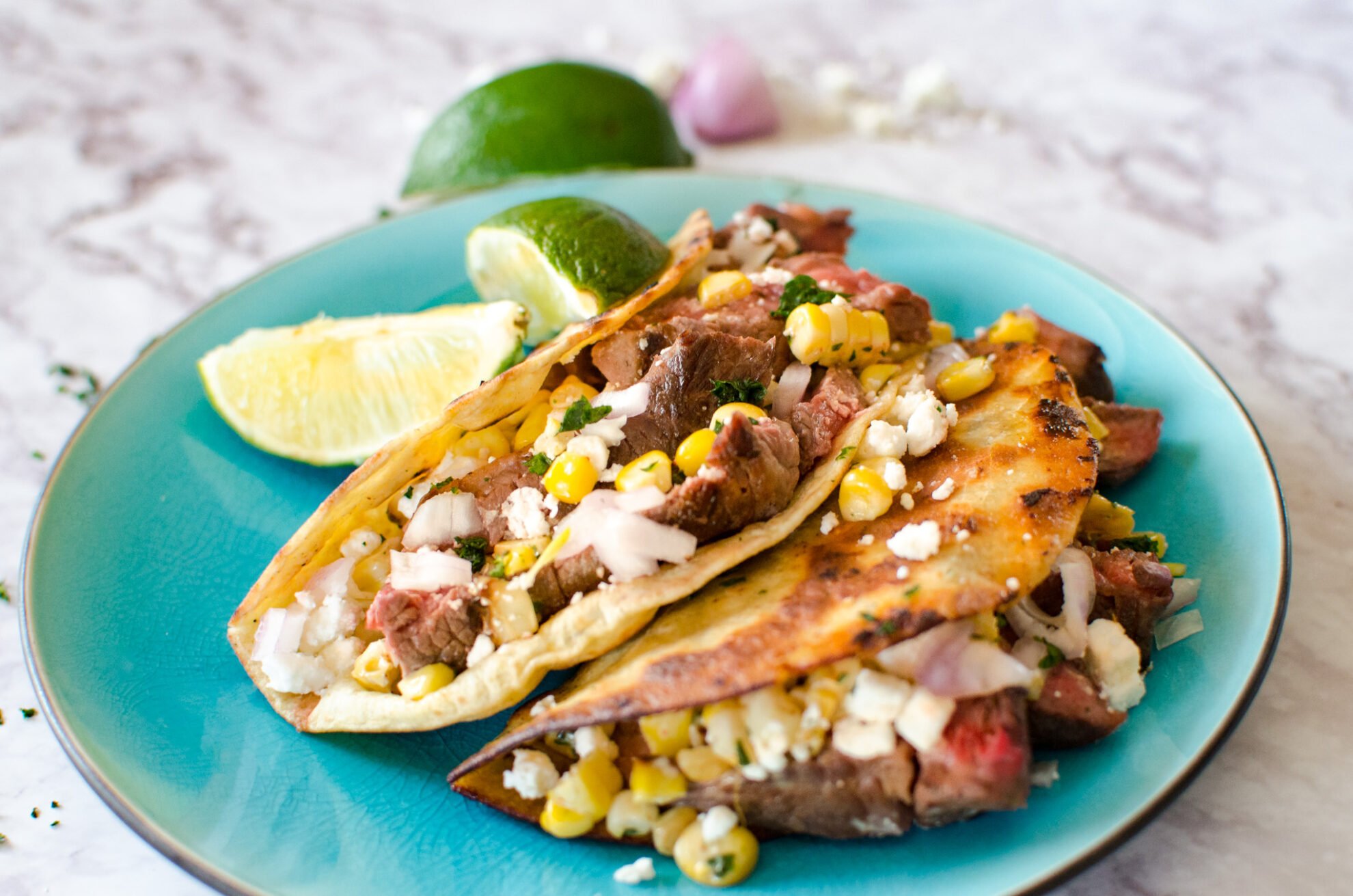 Steak Street Tacos With Corn Thrifty Jinxy 