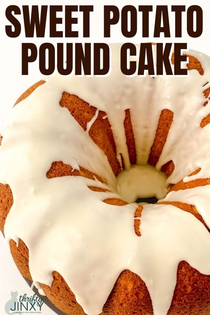 SWEET POTATO POUND CAKE 