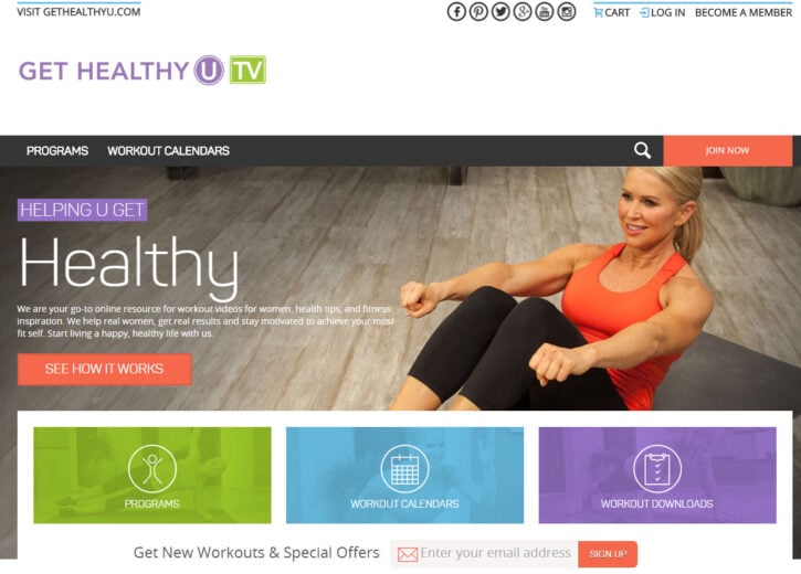 Get Healthy U TV Video Examples