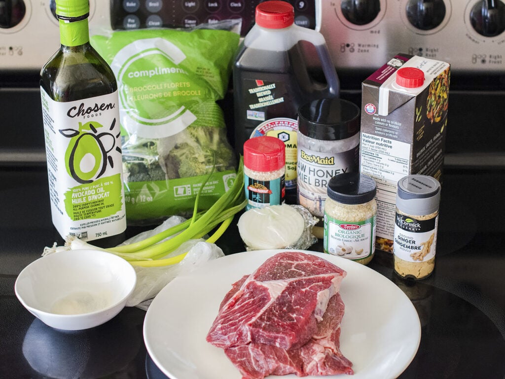 ingredients needed to make broccoli and beef 