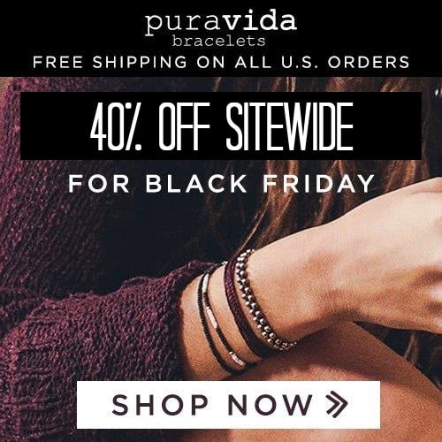 PURA VIDA BLACK FRIDAY SALE