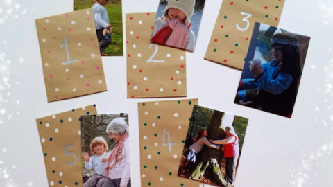 Photo Advent Calendar for Grandparents