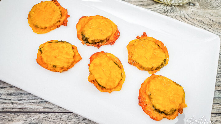 Keto‌ ‌Cheesy‌ ‌Pickle‌ ‌Chips‌ ‌Recipe