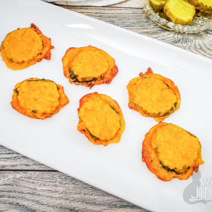Keto‌ ‌Cheesy‌ ‌Pickle‌ ‌Chips‌ ‌Recipe Thrifty Jinxy