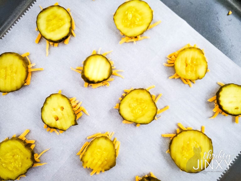 Keto‌ ‌Cheesy‌ ‌Pickle‌ ‌Chips‌ ‌Recipe Thrifty Jinxy