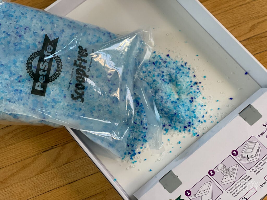 ScoopFree Crystal Litter Tray