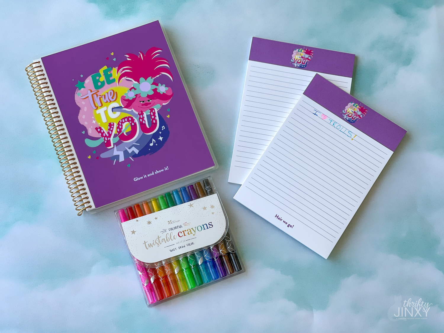 Erin Condren Trolls Notebooks and Crayons