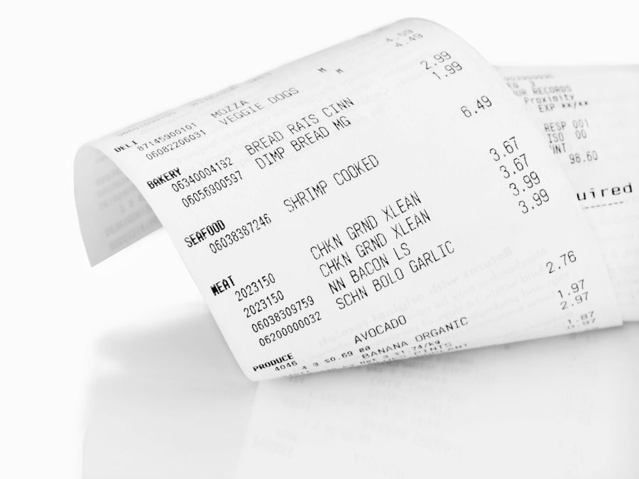 Grocery Receipt