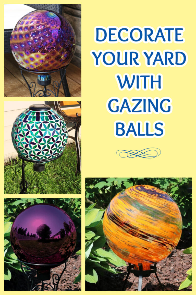 Beautiful Gazing Balls to Decorate Your Yard Thrifty Jinxy