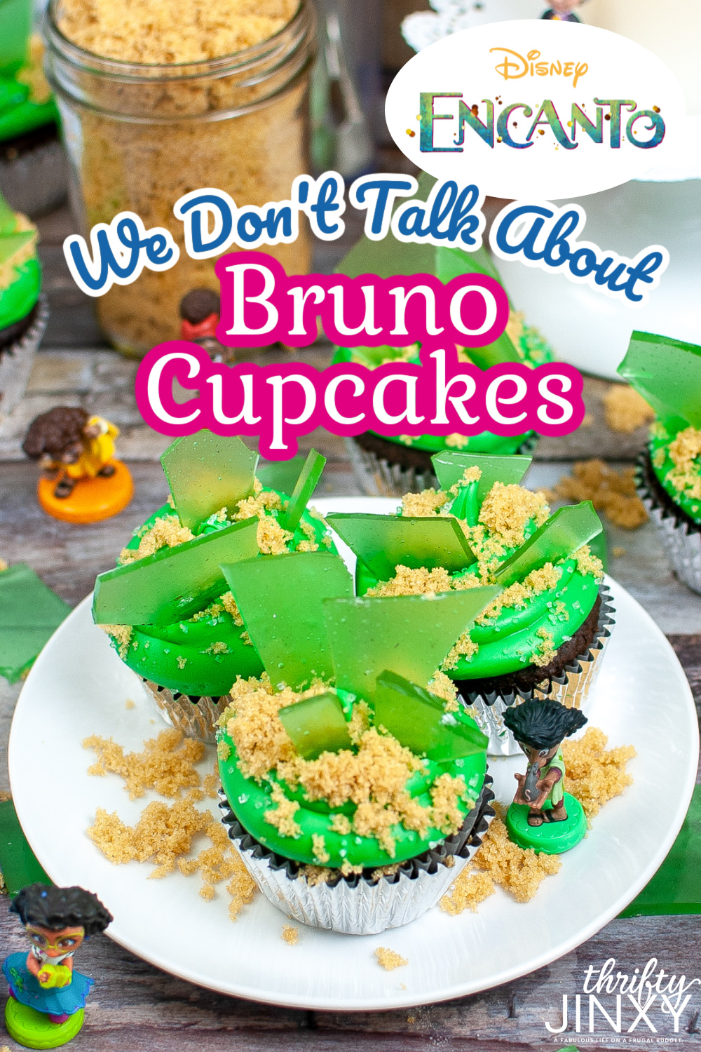 Disney Encanto Recipe Bruno Cupcakes