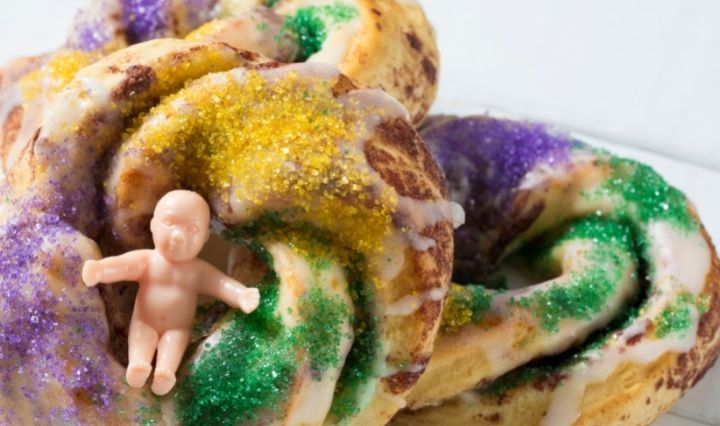 king cake with baby jesus