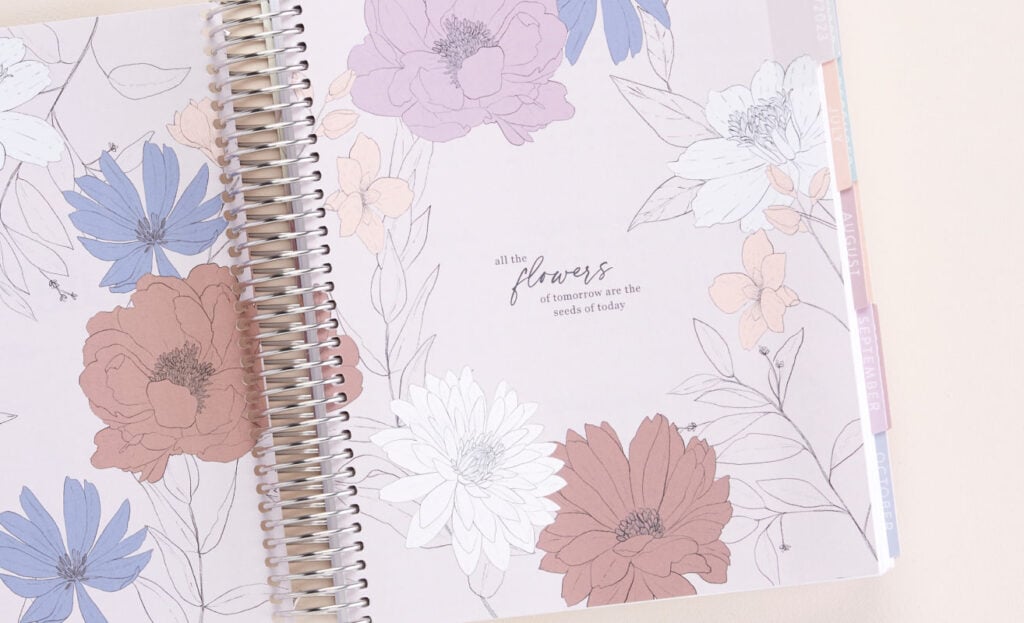 Erin Condren LifePlanner In Bloom