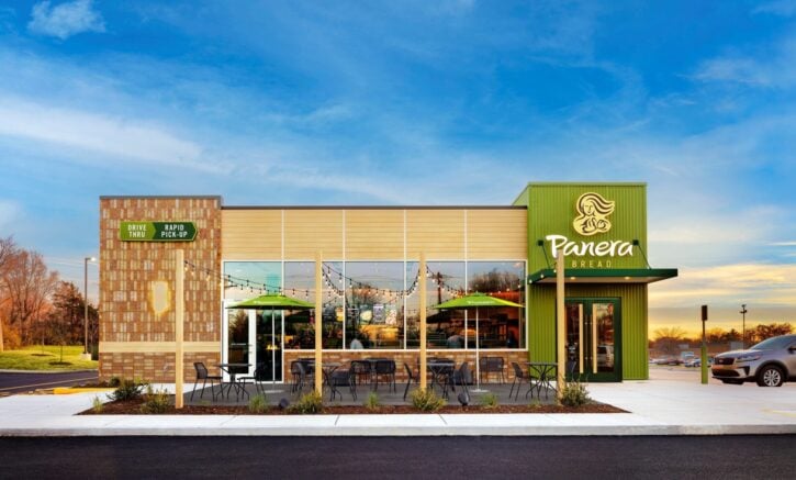 Panera Restaurant Exterior