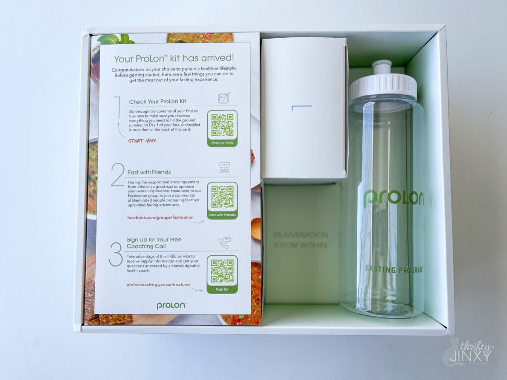 ProLon Kit with Water Bottle