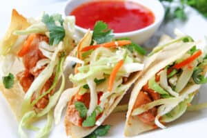 Applebee’s Chicken Wonton Tacos