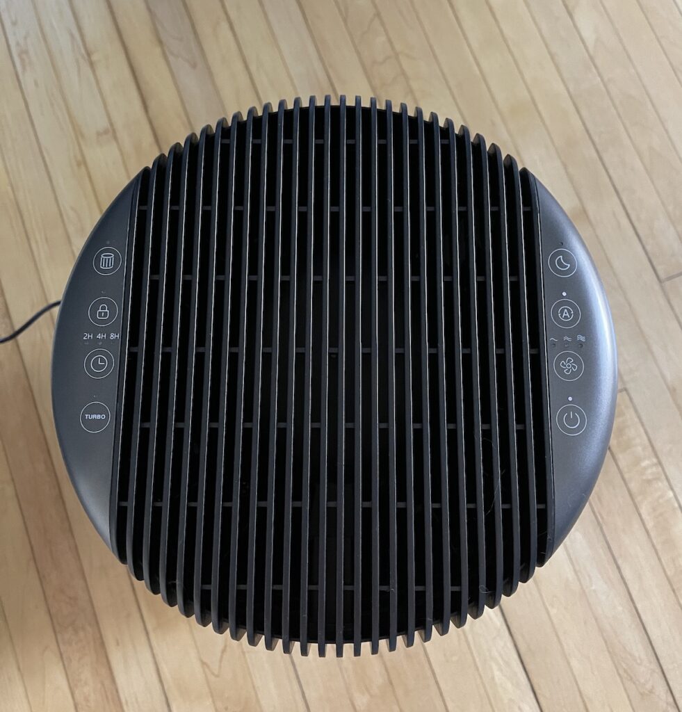 Dreo Air Purifier Top View