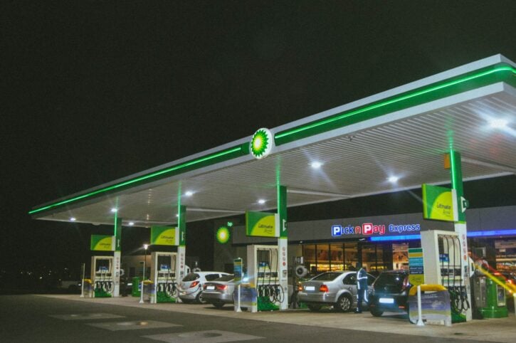 bp gas station